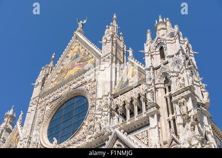 Duomo di Siena, Toscane, Italie Banque D'Images