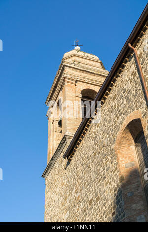 Plus de détails chapelle, Montalcino Banque D'Images