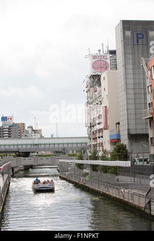 Le Japonais, les gens et les villes landascape Banque D'Images