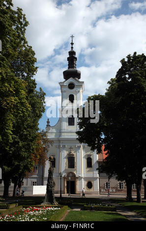 Cathédrale de Sainte Thérèse d'Avila, à Bjelovar Croatie le 06 septembre 2013 Banque D'Images