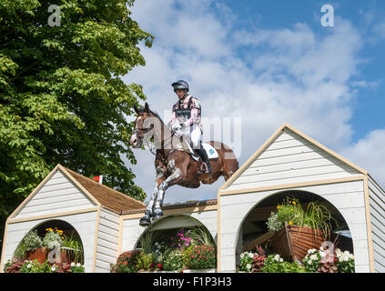 Stamford, Lincs, Royaume-Uni. 5 Septembre, 2015. La Land Rover Burghley Horse Trials 2015 Crédit : Stephen Bartholomew/Alamy Live News Banque D'Images