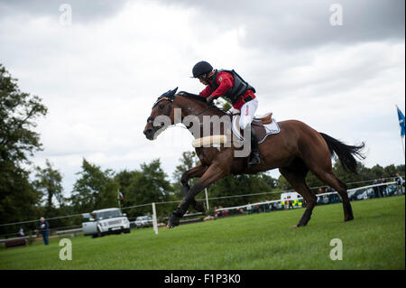 Stamford, Lincs, Royaume-Uni. 5 Septembre, 2015. La Land Rover Burghley Horse Trials 2015 Crédit : Stephen Bartholomew/Alamy Live News Banque D'Images