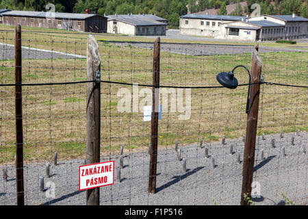 Mémorial Vojna, Musée des victimes du communisme, près de Pribram, République tchèque, Europe Tchécoslovaquie communisme Banque D'Images
