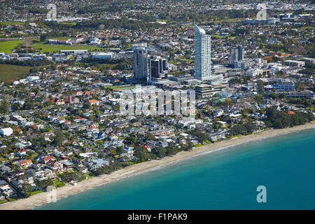 Takapuna, Auckland, île du Nord, Nouvelle-Zélande - vue aérienne Banque D'Images