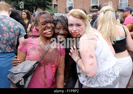 Un portrait de trois Banque D'Images