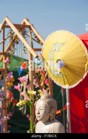 Poole, Dorset, UK. 6 Septembre, 2015. Poole Festival thaïlandais s'est imposé comme l'un des plus populaires du Festival thaïlandais dans le pays Crédit : Carolyn Jenkins/Alamy Live News Banque D'Images