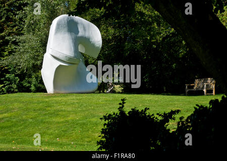 Henry Moore sculpture pièce de fermeture 1963 Banque D'Images