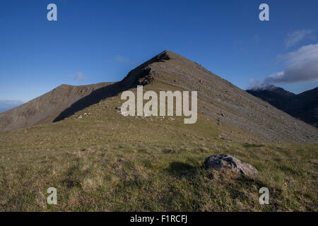 Belig summit ridge, Isle of Skye, Scotland, UK Banque D'Images