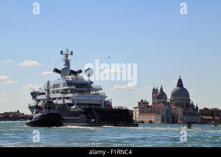 Paul Allen's yacht Octopus, l'OMI 1007213 Banque D'Images