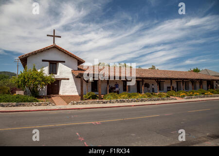 Mision San Francisco Solano, Sonoma, California, USA Banque D'Images