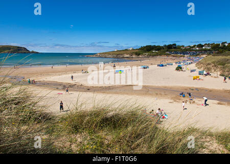 Daymer Bay, Cornwall, Angleterre, Royaume-Uni Banque D'Images