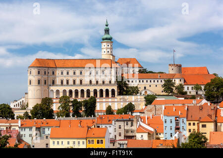 Mikulov Moravie du Sud Mikulov République tchèque Banque D'Images