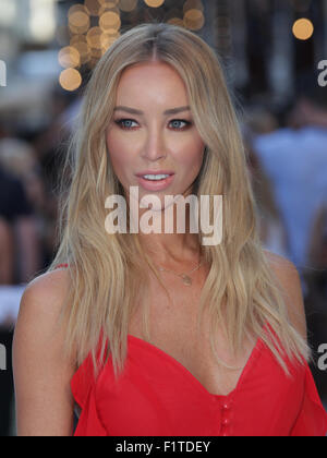 Londres, Royaume-Uni, 30 juin 2015 : Lauren Pope assiste à la Magic Mike : XXL - UK film premiere, Leicester Square à Londres Banque D'Images