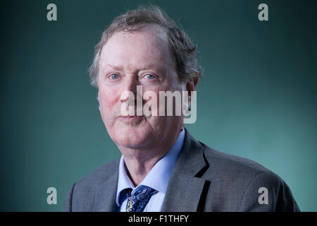 Ferdinand Mount, est un écrivain et romancier britannique, à l'Edinburgh International Book Festival 2015. Edimbourg, Ecosse. 19 août 2015 Banque D'Images