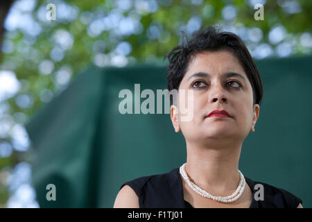 "Sharmishta hami' Chakrabarti, CBE, le directeur de la liberté, à l'Edinburgh International Book Festival 2015. Edimbourg, Ecosse. 19 août 2015 Banque D'Images