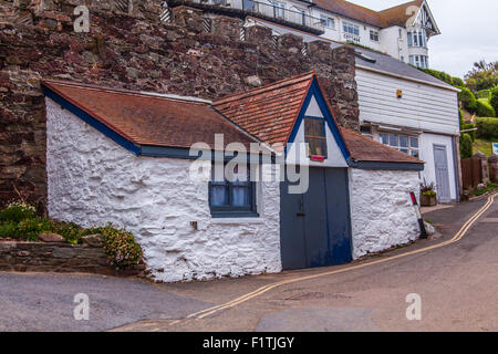 Le four ice-cream bar partie de l'hôtel Cottage, Hope Cove, Kingsbridge, Devon, Angleterre, Royaume-Uni. Banque D'Images