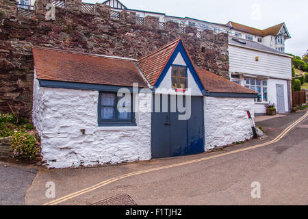 Le four ice-cream bar partie de l'hôtel Cottage, Hope Cove, Kingsbridge, Devon, Angleterre, Royaume-Uni. Banque D'Images