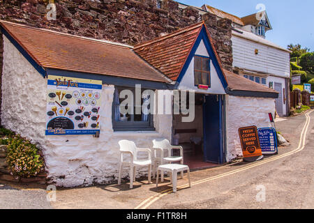 Le four ice-cream bar partie de l'hôtel Cottage, Hope Cove, Kingsbridge, Devon, Angleterre, Royaume-Uni. Banque D'Images