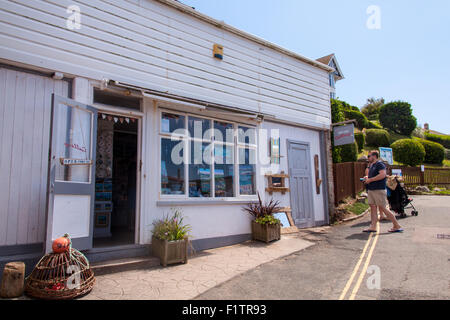 Hope Cove gallery, Hope Cove, South Devon, Angleterre, Royaume-Uni. Banque D'Images