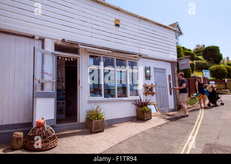 Hope Cove gallery, Hope Cove, South Devon, Angleterre, Royaume-Uni. Banque D'Images