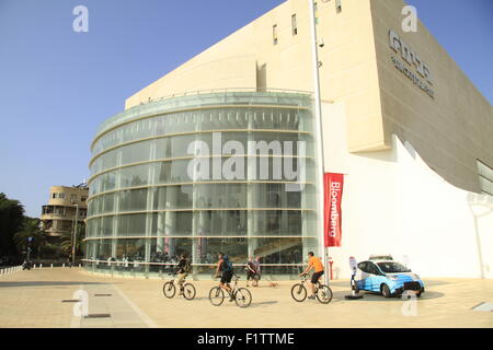 Israël, le Théâtre National Habima à Tel Aviv Banque D'Images