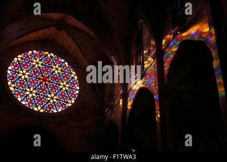 Cathédrale de Palma de Mallorca Banque D'Images