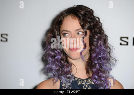 Londres, R.-U... Sep 7, 2015. Kaya Scodelario occupe le labyrinthe Runner : Scorch cliniques - événement du ventilateur au cinéma VUE Leciester Square. Credit : Ferdaus Shamim/ZUMA/Alamy Fil Live News Banque D'Images