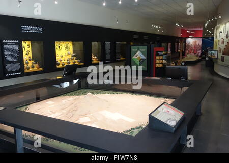 Le pré-hispaniques site archéologique de Tucume, près de Chiclayo, Pérou Banque D'Images