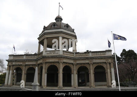 Les soldats Memorial Institute, musée militaire dans la région de Bendigo, Victoria, Australie. Banque D'Images