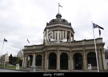 Les soldats Memorial Institute, musée militaire dans la région de Bendigo, Victoria, Australie. Banque D'Images