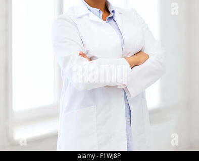 African female doctor in hospital Banque D'Images