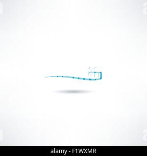 icône de la brosse à dents Illustration de Vecteur