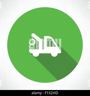 Location d'une grue télévision icône style moderne vector illustration Illustration de Vecteur