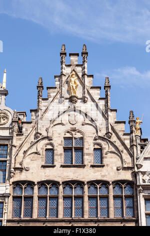 Vieux bâtiment à Anvers, Belgique Banque D'Images