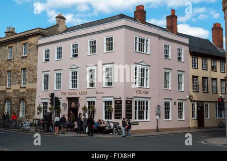 Le Kings Arms pub à Oxford, Royaume-Uni Banque D'Images