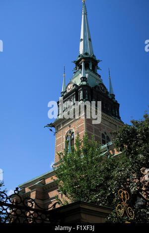 L'Église allemande de Stockholm, Suède, Europe Banque D'Images