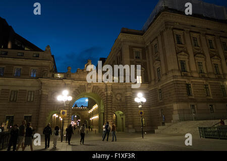 Palais Royal de Stockholm, Suède Banque D'Images