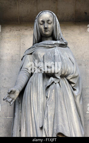 Saint Elizabeth, l'Eglise de la Madeleine à Paris Banque D'Images