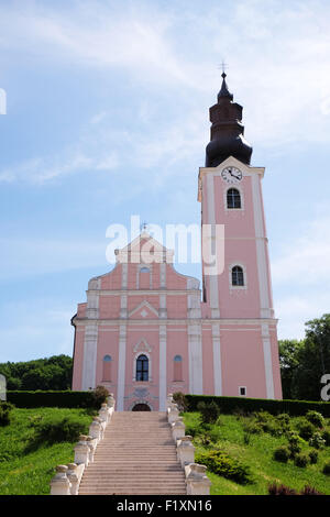 Église de l'Assomption de la Bienheureuse Vierge Marie à Pakrac, Croatie le 07 mai, 2015 Banque D'Images