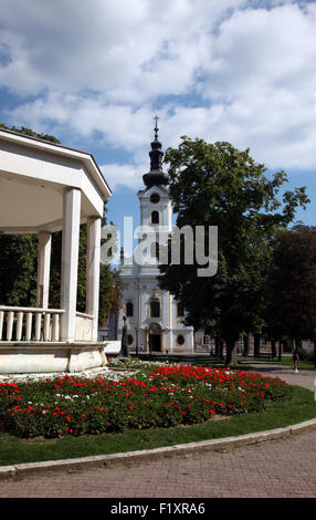 Cathédrale de Sainte Thérèse d'Avila, à Bjelovar Croatie le 06 septembre 2013 Banque D'Images