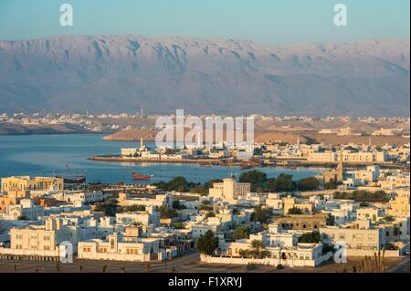 Sultanat d'Oman, gouvernorat de Ash Sharqiyah, le port de Sour Banque D'Images