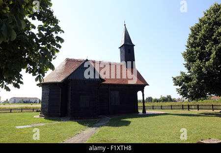 Église de Jésus dans les blessés Pleso, Zagreb, Croatie le 10 juin 2015. Banque D'Images