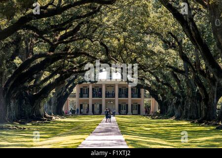 Etats-unis, Louisiane, la plantation d'Oak Alley Banque D'Images