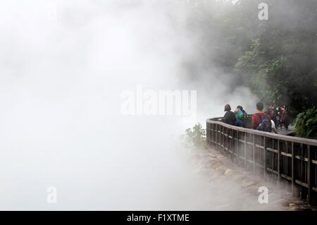 Taiwan, Taipei, Beitou District, Beitou hot springs Banque D'Images