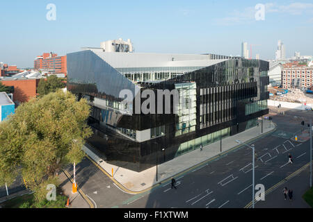 Le bâtiment de l'Institut National de graphène, appartenant à l'Université de Manchester (usage éditorial uniquement). Banque D'Images