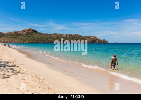 Costa Rica, province de Guanacaste, Péninsule de Nicoya, près de Tamarindo, Playa Conchal Banque D'Images