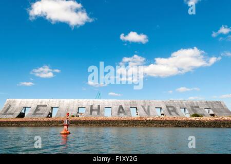 France, Seine Maritime, Le Havre, Grand Port Maritime du Havre Banque D'Images