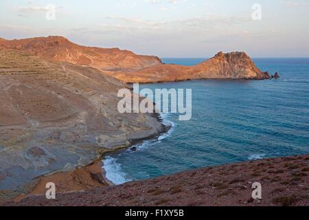 Le Maroc, Cap des trois fourches Banque D'Images