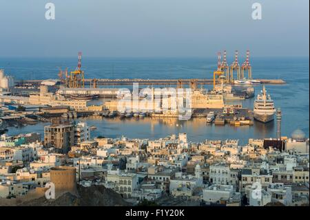 Sultanat d'Oman, Muscat, gouvernorat de Muscat (ou Muscat), Mutrah (ou Matrah) Harbour Banque D'Images