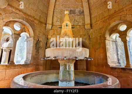 La France, Var, l'abbaye cistercienne du Thoronet Banque D'Images